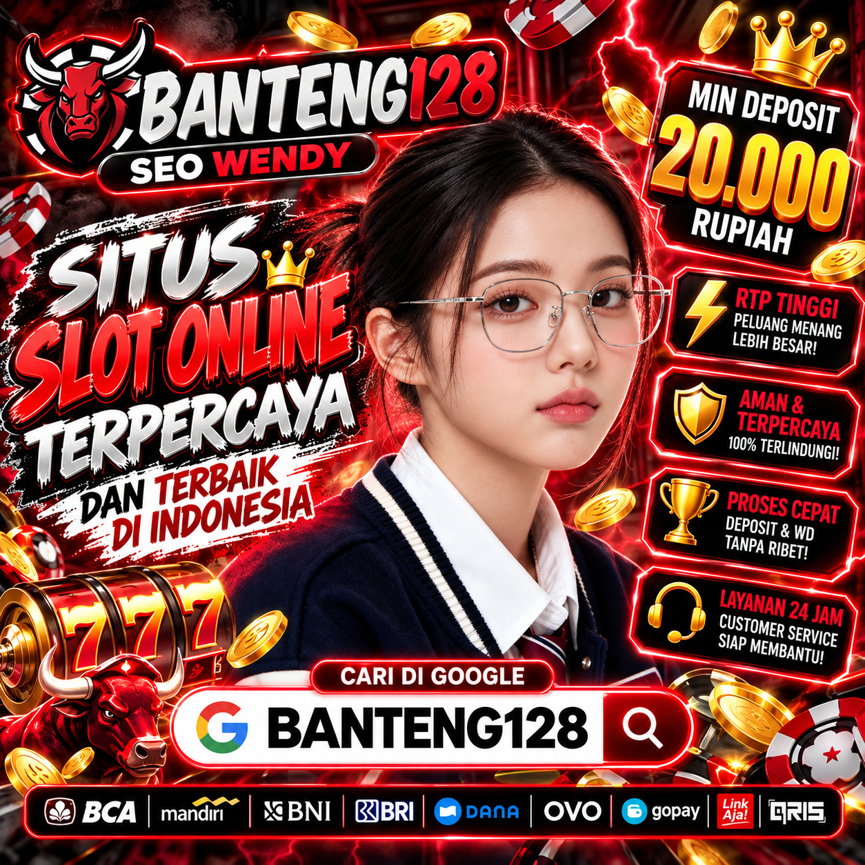 Banner BANTENG128 Indonesia